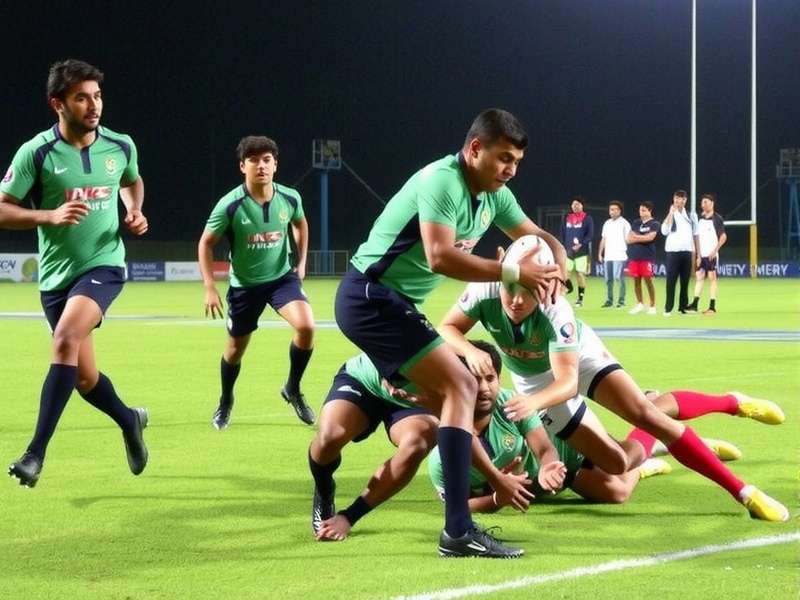 Indian Rugby Players in Rugby Sevens Champs